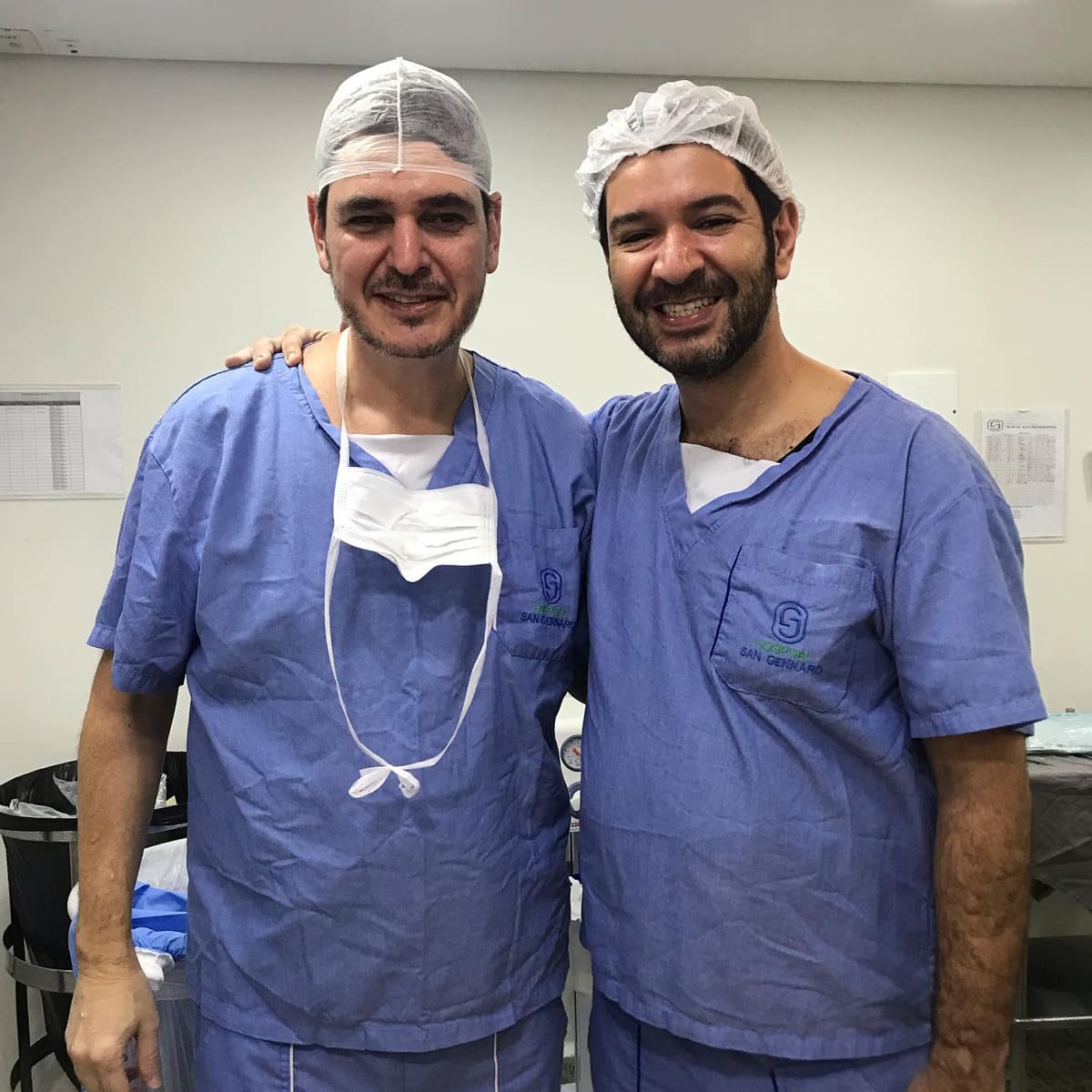 Dr Carlos Anovazzi Filho e Dr Diego Loureiro